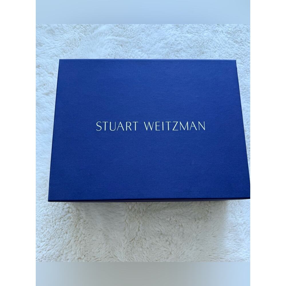 Stuart Weitzman women suede high heel sandals size 8.5 US - Picture 10 of 11